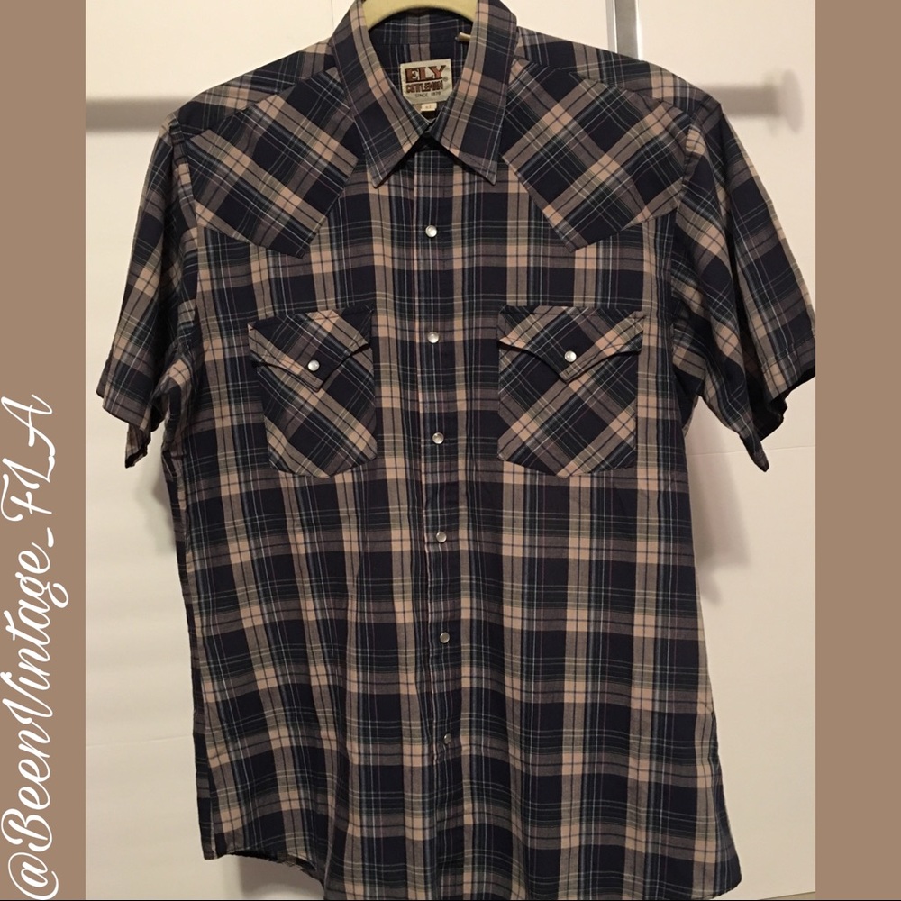 Ely Cattleman Short  Short Sleeves button up